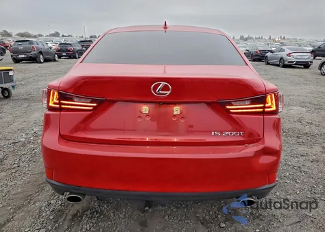 2016 Lexus Is 200T z USA, uszkodzony, nr VIN JTHBA1D22G5009723